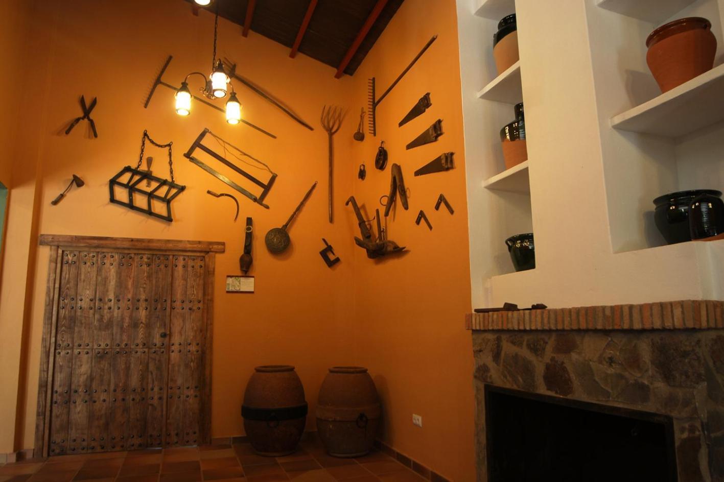 Hotel Apartamento Rural Finca La Media Legua Aracena Interiør billede